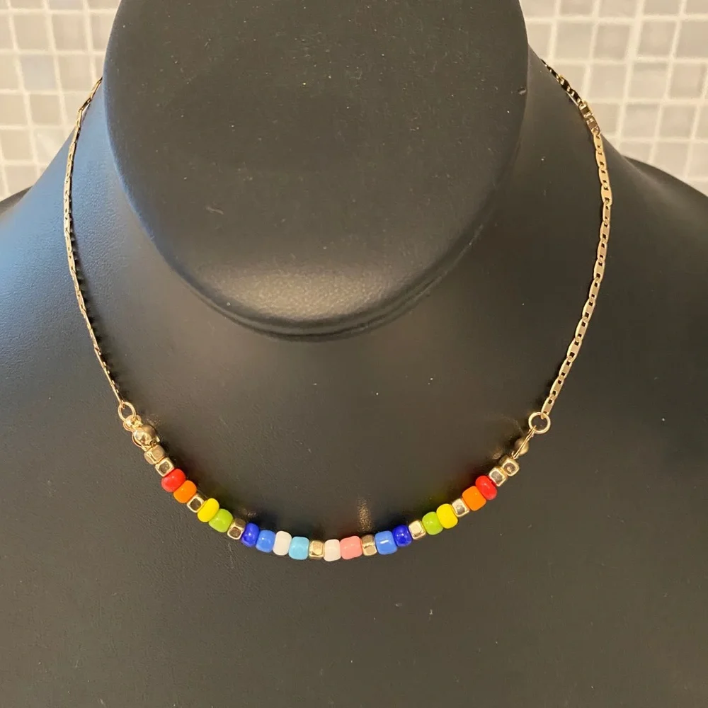 Bundle (B)of Girls Necklaces & Pin